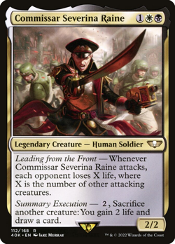 Commissar Severina Raine - Universes Beyond: Warhammer 40,000 (40K) - Image 1