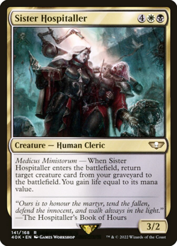 Sister Hospitaller - Universes Beyond: Warhammer 40,000 (40K) - Image 1