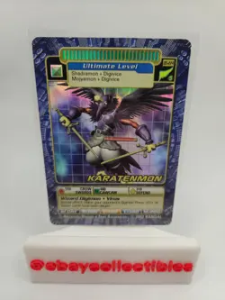 KARATENMON - BO-224 S HOLO DIGIMON - TCG - BANDAI - CARD DIGI LP - Image 1