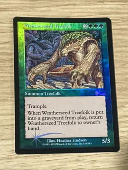Weatherseed Treefolk Foil Urza's Legacy - Near Mint - Image 1