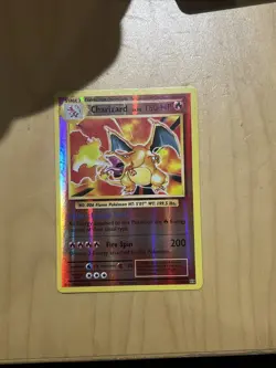 Charizard 11/108 Reverse Holo XY Evolutions 2016 Pokemon Card - Image 3