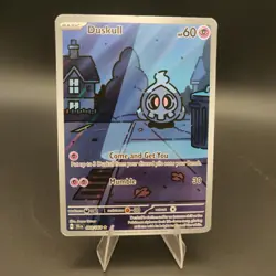 Pokemon Duskull 068/064 Illustration Rare Scarlet &Violet: Shrouded Fable MP - Image 1