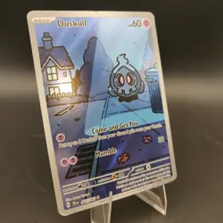 Pokemon Duskull 068/064 Illustration Rare Scarlet &Violet: Shrouded Fable MP - Image 3