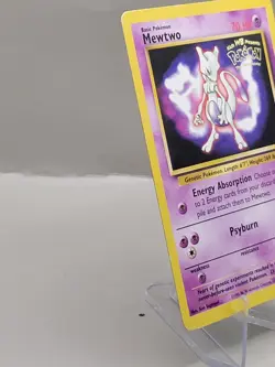 Pokemon Mewtwo WB Black Star Promo #3 READ LP-HP - Image 3