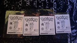 Ash & Pikachu - #237, 238, 239, 240 - 1999 Topps Merlin Pokemon Stickers 4x Set - Image 2