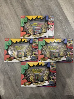 Pokemon Ascended Heroes Premium Poster Mega Lucario & Gardevoir - LOT OF 4 ✅ - Image 1