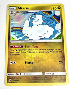 Pokemon TCG Altaria Dragon Majesty 40/70 Holo Holo Rare Pokemon Card - Image 1