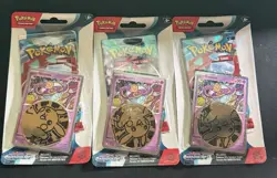 POKEMON TCG PARADOX RIFT CHECKLANE BLISTER PACK X6 SINISTEA *SEALED* - Image 2