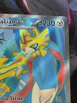 Pokemon Journey Together - #176/159 Hop’s Zacian ex Secret Ultra Rare Holo - Image 3