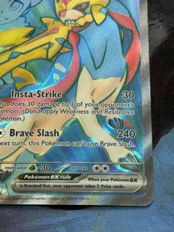 Pokemon Journey Together - #176/159 Hop’s Zacian ex Secret Ultra Rare Holo - Image 5