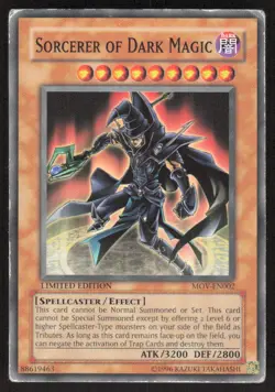Yu-Gi-Oh! The Movie Promo Set #MOV-EN002 Sorcerer of Dark Magic - Image 1