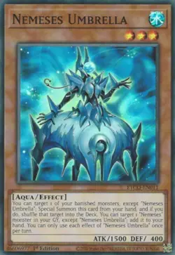 Yugioh! LP Nemeses Umbrella - ETCO-EN011 - Super Rare - 1st Edition Lightly Play - Image 1