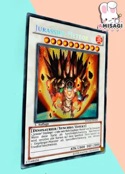 Yu-Gi-Oh! - Jurassier-Meteor HA04-DE029 Karte Trading Card TCG Secret Rare - Image 2