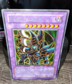 Yugioh Card TCG Dark Paladin DMG-001 Secret Rare Limited Edition Holo LP 1996 - Image 3