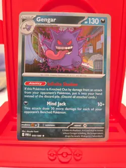 Pokemon Gengar Perfect Order Holo 050/088 English TCG Card - Image 1
