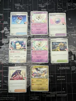Pokemon Series 7 Prize Pack Journey Together 8 card stamped 3 cosmos 5 normal - Image 1