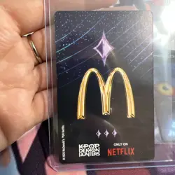 McDonald’s K-pop Demon Hunters Trading Card Rumi Holographic Rare With Code Card - Image 5