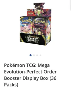 POKEMON TCG Perfect Order | Booster Box (36 Packs) | New & Sealed - Image 3