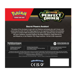 PRESALE Pokemon TCG Perfect Order Booster Box 36 Packs Sealed - Image 3