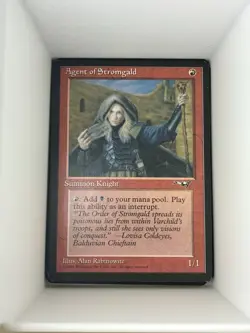 Agent of Stromgald A Version 1x MtG Alliances. M14 - Image 1