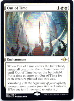 #23 Out of Time Modern Horizons 2 Rare - Image 1