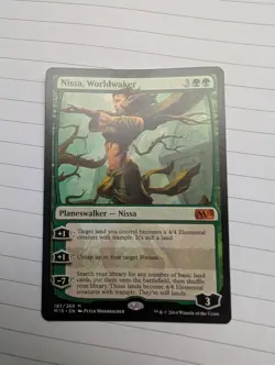 MTG Nissa Worldwaker - NM/EX SINGLE - Image 1