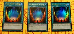 Contract with the Abyss (Ultra Rare) x3 - MP22-EN250 - Yu-Gi-Oh TCG - Image 1