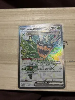 Teal Mask Ogerpon EX 166 Sv: Scarlet & Violet Promo Cards Holo - Image 1