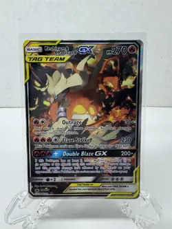 Pokemon Reshiram & Charizard GX Tag Team SM201 Black Star Promo - Image 1