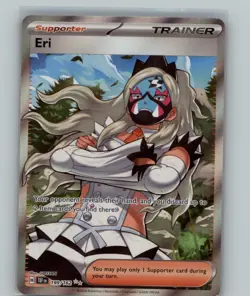 Eri 199/162 SIR Temporal Forces Full Art Trainer Pokemon Card NM - Image 1