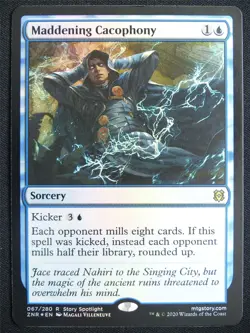 Maddening Cacophony Foil - ZNR - Mtg Card #20N - Image 1