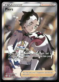 Pokemon Cards Piers 069/072 Shining Fates Rare Ultra NM - Image 1