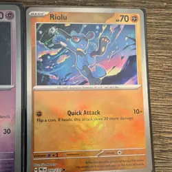 Pokemon TCG prismatic evolutions Card Lot Eevee Ex Masterball Duskull - Image 5
