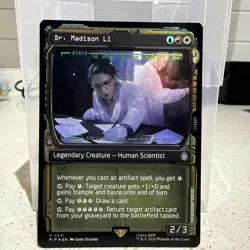 Dr. Madison Li Showcase Foil Card Universes Beyond: Fallout MTG NM - Image 1