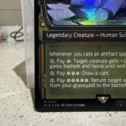 Dr. Madison Li Showcase Foil Card Universes Beyond: Fallout MTG NM - Image 5