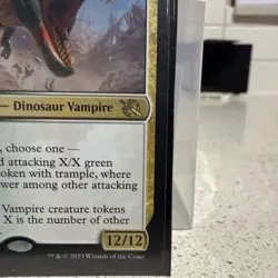 MTG Ghalta and Mavren March of the Machine Vampire Dinosaur Card Regular Rare - Image 4