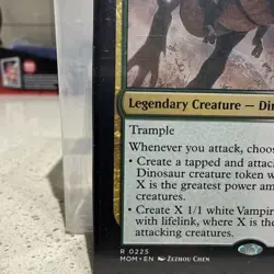 MTG Ghalta and Mavren March of the Machine Vampire Dinosaur Card Regular Rare - Image 5