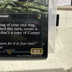 Compy Swarm Borderless Card From the Universes Beyond Jurassic World Collection - Image 4