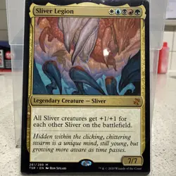 Sliver Legion Time Spiral Remastered Magic: The Gathering Card Mint Condition - Image 1