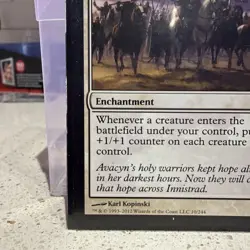 Cathars' Crusade Innistrad Remastered Magic: The Gathering Enchantment Card 1X - Image 5