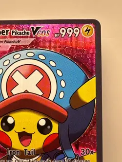 Pikachu One Piece Chopper Cosplay Cute Doujin ACG HOLO Fan Art Card - Image 5