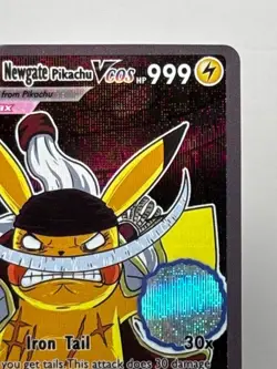Pikachu Cosplay One Piece Edward Newgate, Marshall Teach Doujinan Art Card - Image 5