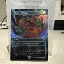 Amulet of Vigor (Borderless) Commander: the Lost Caverns of Ixalan Foil - Image 1