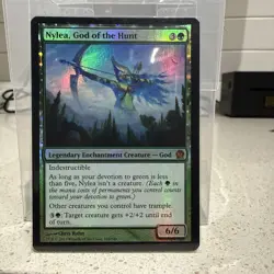 Nylea, God of the Hunt Theros Foil - Image 1
