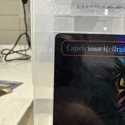 Capricious Hellraiser (Oil Slick Raised Foil) Phyrexia: All Will Be One Foil - Image 2