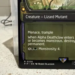 Alpha Deathclaw (Showcase) Universes Beyond: Fallout Regular - Image 5