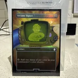 Arcane Signet (Borderless) Universes Beyond: Fallout Foil - Image 1