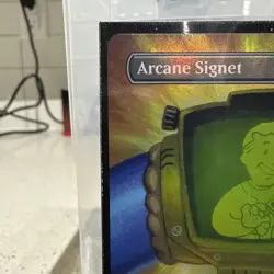 Arcane Signet (Borderless) Universes Beyond: Fallout Foil - Image 2