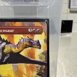 Bonehoard Dracosaur (Borderless) The Lost Caverns of Ixalan Regular - Image 3