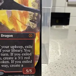 Bonehoard Dracosaur (Borderless) The Lost Caverns of Ixalan Regular - Image 4